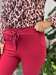 Wine Basic Reema Joggers 2