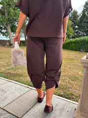 Chocolate Barrel Leg Joggers Clarice