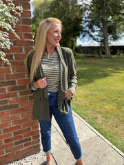 Khaki Take You Anywhere Jacket