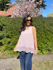 Pink Multi Hole Trim Vest Terri