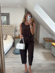 White Studded Shoulder Bag