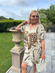 Stone Animal Heart Shimmer Dress Harriet