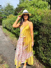 Olive Leaf Dress Odette