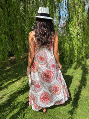 Stone Patterned Dress Odette