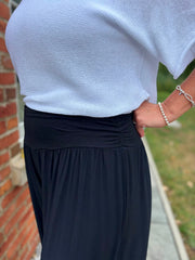 Navy Hareem Trousers Libby