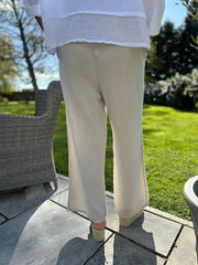 Stone Bubble Cotton Trousers