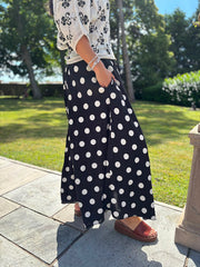 Black Polka Dot Skirt Amy
