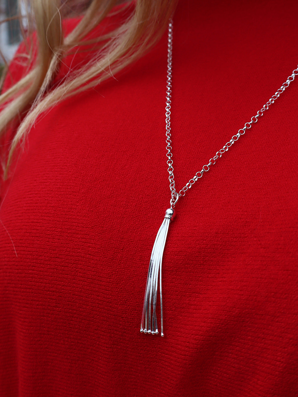 Rag tassel necklace 2025