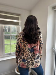 Stone Animal Floral Top Amy