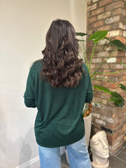 Forest Green Two Piece Fine Knit Danni