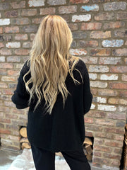Black Edge Top Edge Cardi Lynn
