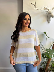 Stone Stripe Knit Luna