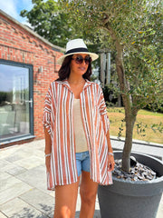 Rust Spots & Stripes Shirt Trinity