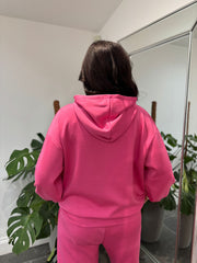 Lipstick Zip Up Hoodie Alice