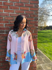 Pink Nucleus Printed Shirt Lucia