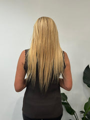 Chocolate Ribbed Lace Vest Trina