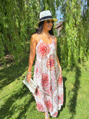 Stone Patterned Dress Odette