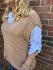 Camel Shirt and Tank Two Piece Gio