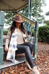 Mocha Open Collar Jumper Rhea