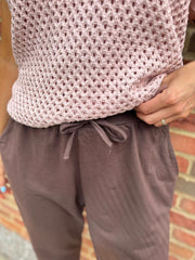 Chocolate Essential Joggers Stella