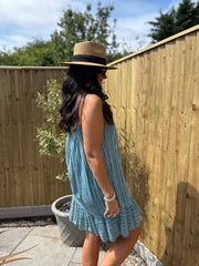 Blue Striped Dress Trinity