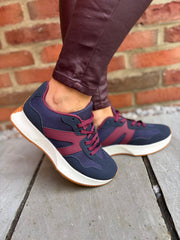 Navy Eden Trainers