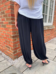 Navy Hareem Trousers Libby