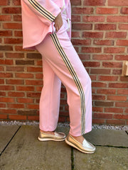 Pink Trouser Suit Celine