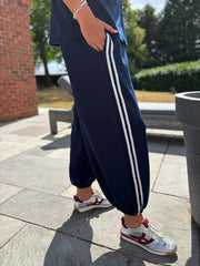 Navy Stripe Leisure Set Billie