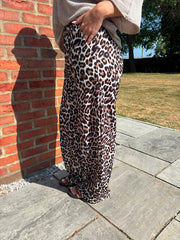 Leopard Seam Front Trousers