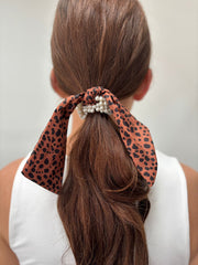 Tan Speckled Beaded Bobble