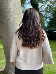Stone Floral Lace Knit Joanne