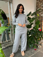 Grey Diamante Leisure Set Isla