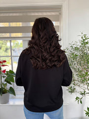 Black Essential Sweatshirt Angela
