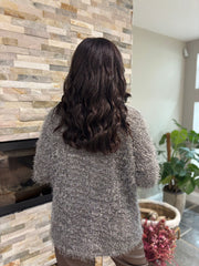 Charcoal Eyelash Knit Marilyn