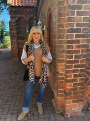 Camel Shirt and Tank Two Piece Gio