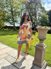 Frida kahlo Shimmer Dress Harriet