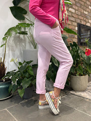 Pink Basic Reema Joggers 2