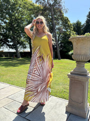 Olive Leaf Dress Odette