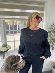 Navy Leisure Set Sloane