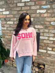 Pink Soho Sweatshirt Aubrey