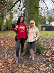 Stone Tree of Life Ribbed Sweatshirt Brooke