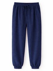Navy Cuffed Ashley Trousers
