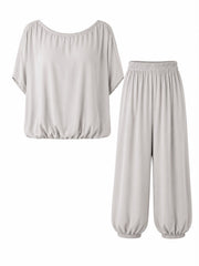 Mocha Two Piece Trouser Set Sara