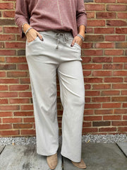 Stone Wide Leg Magic Trousers