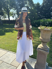 White Maxi Skirt Everly