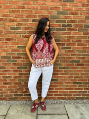 White Essential Joggers Stella