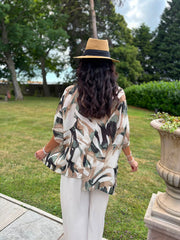 Stone Leaf Sketch Top Maggie