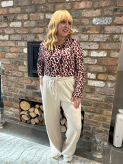 Stone Wide Leg Jogger Alice