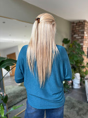 Teal Soft Touch Star Top Kelly